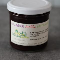 Holunder Apfel Saftaufstrich