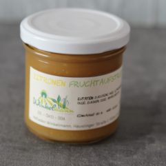 Zitronenfruchtaufstrich